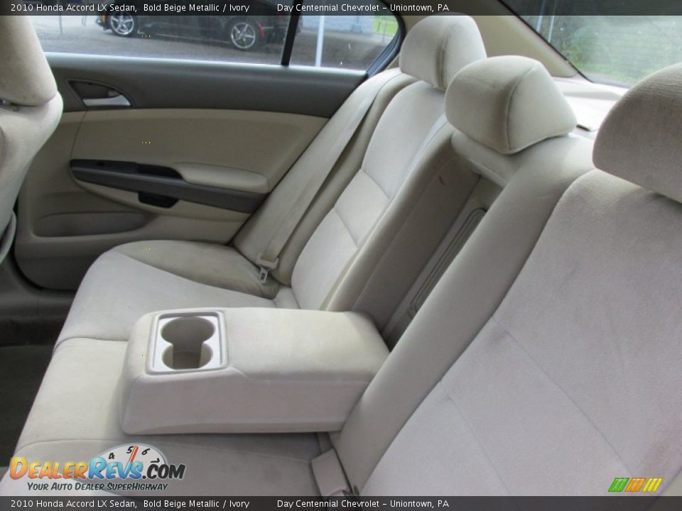 2010 Honda Accord LX Sedan Bold Beige Metallic / Ivory Photo #22