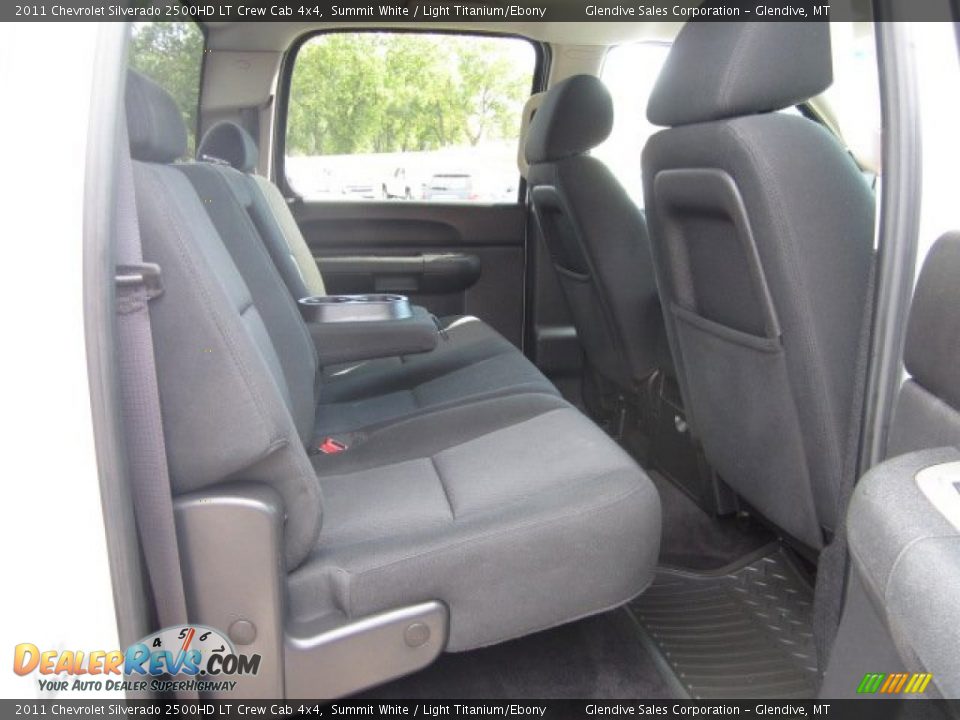 2011 Chevrolet Silverado 2500HD LT Crew Cab 4x4 Summit White / Light Titanium/Ebony Photo #8