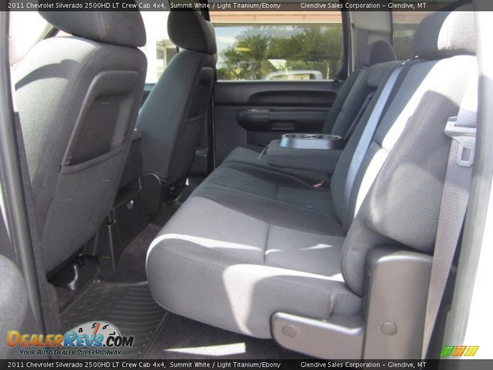 2011 Chevrolet Silverado 2500HD LT Crew Cab 4x4 Summit White / Light Titanium/Ebony Photo #11
