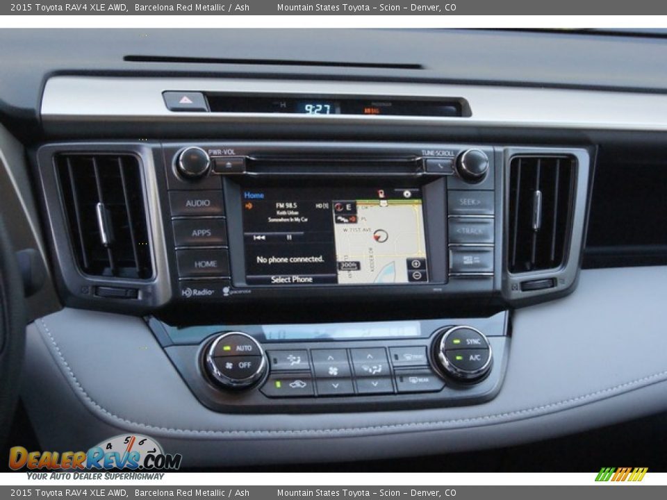 2015 Toyota RAV4 XLE AWD Barcelona Red Metallic / Ash Photo #6