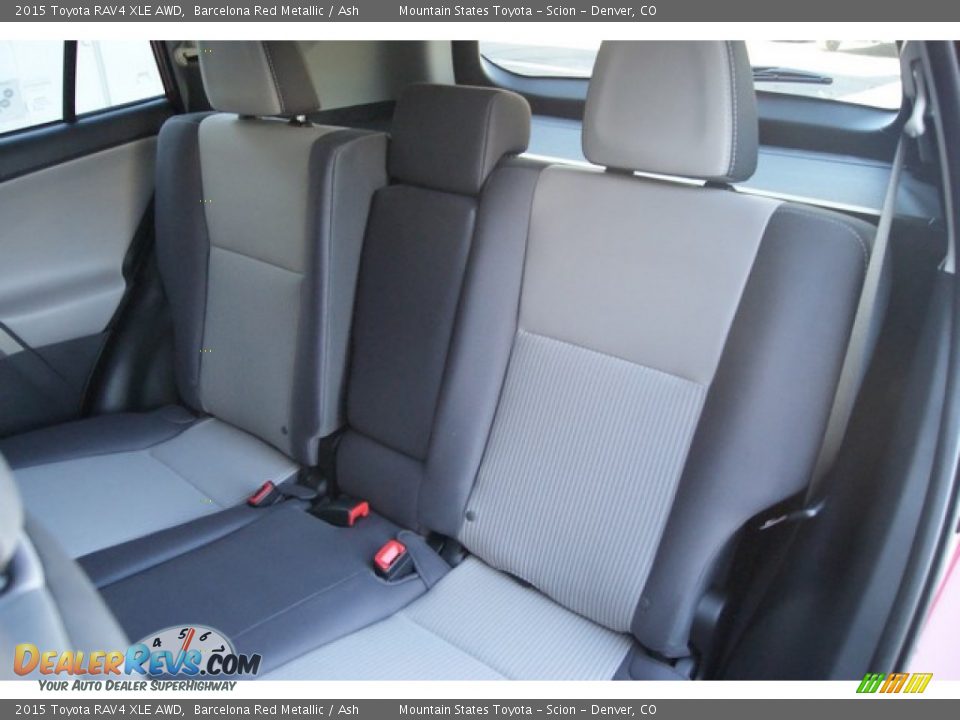 2015 Toyota RAV4 XLE AWD Barcelona Red Metallic / Ash Photo #7