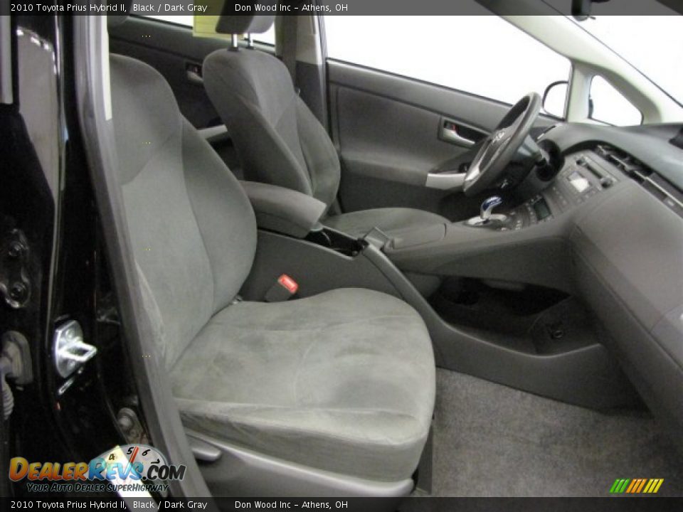 2010 Toyota Prius Hybrid II Black / Dark Gray Photo #12