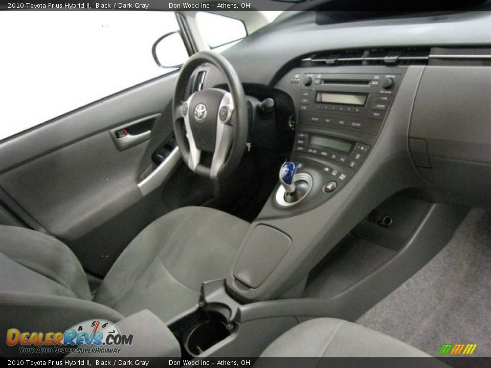 2010 Toyota Prius Hybrid II Black / Dark Gray Photo #22