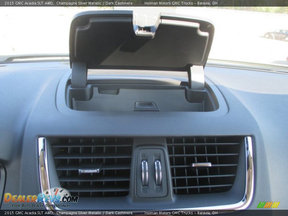 2015 GMC Acadia SLT AWD Champagne Silver Metallic / Dark Cashmere Photo #15