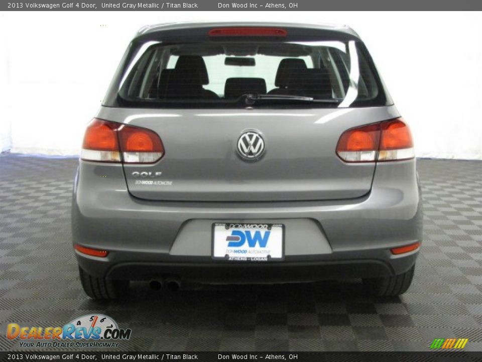 2013 Volkswagen Golf 4 Door United Gray Metallic / Titan Black Photo #5