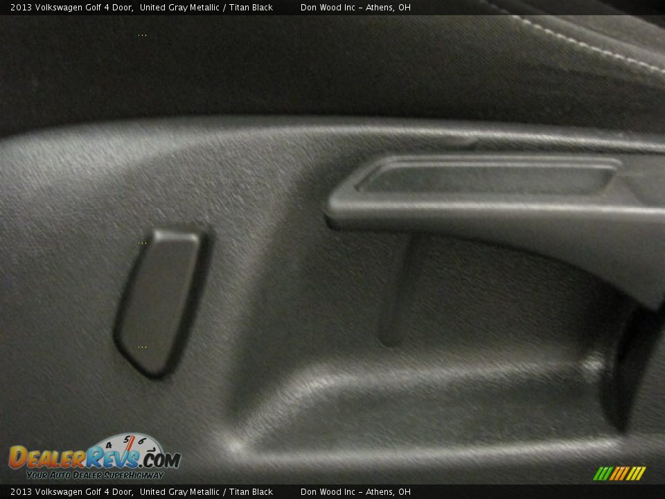 2013 Volkswagen Golf 4 Door United Gray Metallic / Titan Black Photo #14