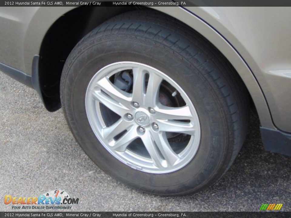 2012 Hyundai Santa Fe GLS AWD Mineral Gray / Gray Photo #3