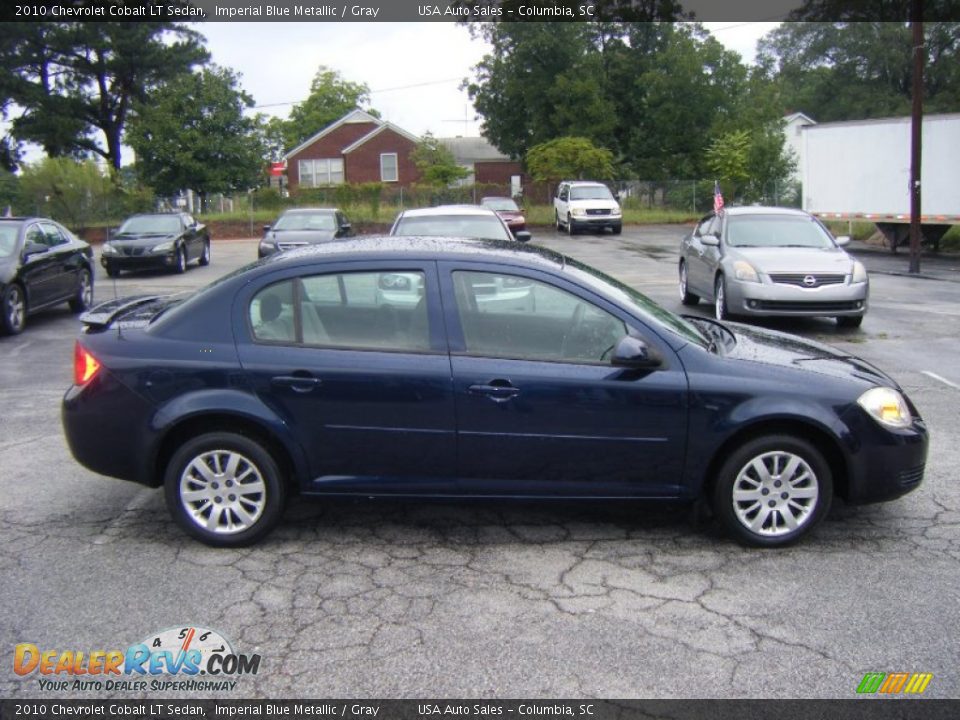 2010 Chevrolet Cobalt LT Sedan Imperial Blue Metallic / Gray Photo #4