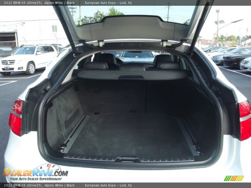 2012 BMW X6 xDrive35i Alpine White / Black Photo #18