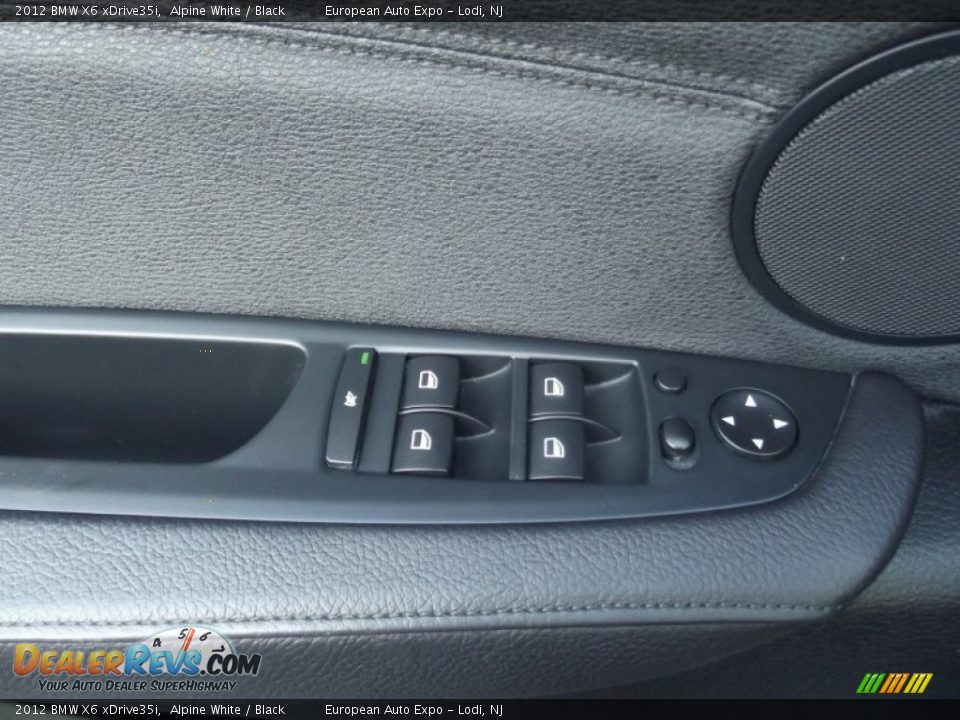 2012 BMW X6 xDrive35i Alpine White / Black Photo #21