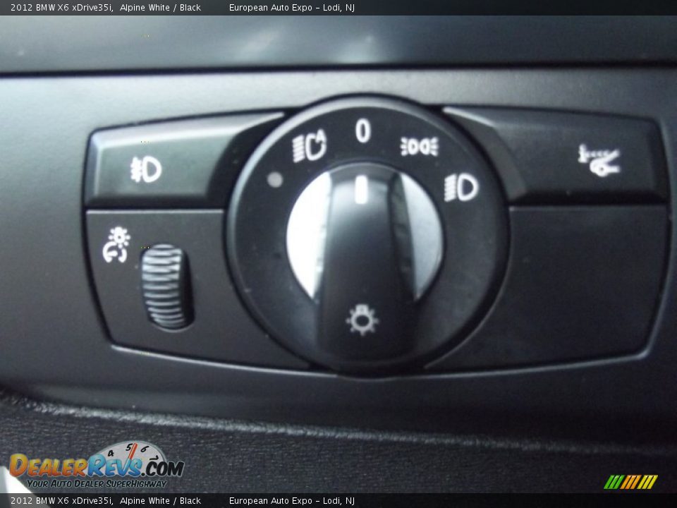 2012 BMW X6 xDrive35i Alpine White / Black Photo #23