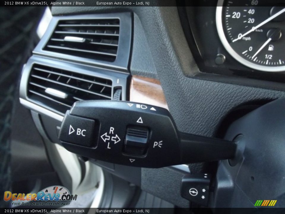 2012 BMW X6 xDrive35i Alpine White / Black Photo #28