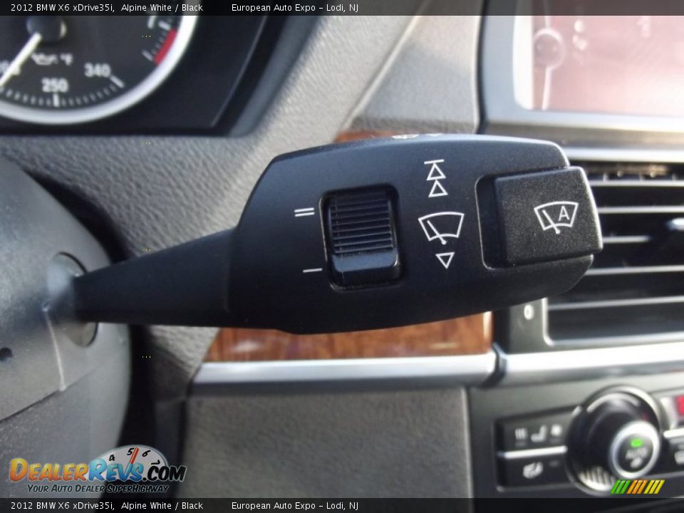 2012 BMW X6 xDrive35i Alpine White / Black Photo #29