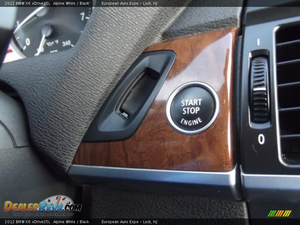 2012 BMW X6 xDrive35i Alpine White / Black Photo #30