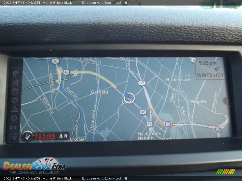 2012 BMW X6 xDrive35i Alpine White / Black Photo #31