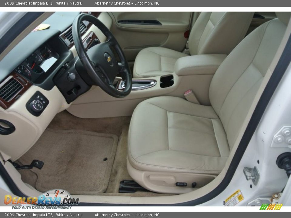 2009 Chevrolet Impala LTZ White / Neutral Photo #8