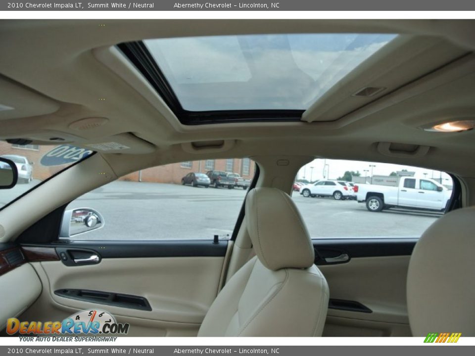 2010 Chevrolet Impala LT Summit White / Neutral Photo #9