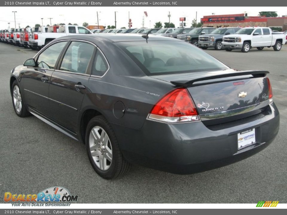 2010 Chevrolet Impala LT Cyber Gray Metallic / Ebony Photo #4