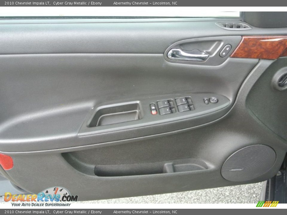 2010 Chevrolet Impala LT Cyber Gray Metallic / Ebony Photo #9