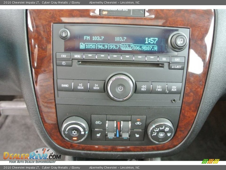 2010 Chevrolet Impala LT Cyber Gray Metallic / Ebony Photo #13