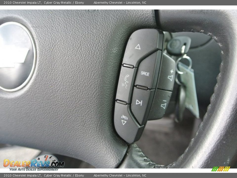 2010 Chevrolet Impala LT Cyber Gray Metallic / Ebony Photo #14