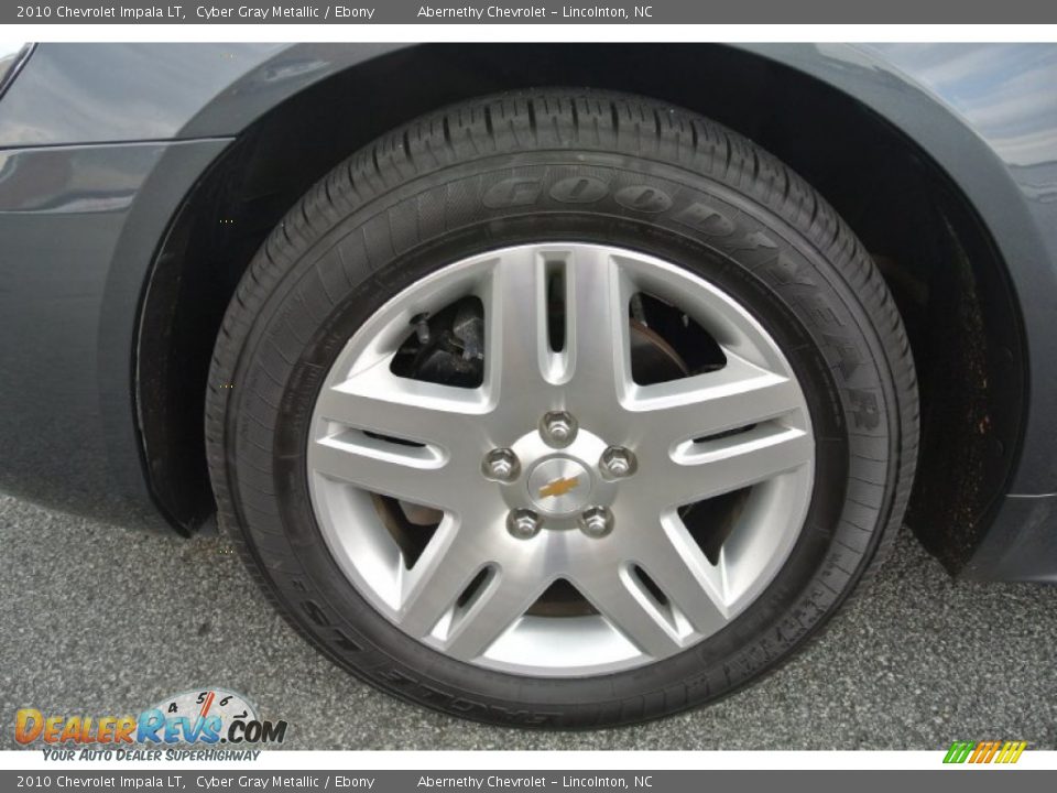 2010 Chevrolet Impala LT Cyber Gray Metallic / Ebony Photo #21