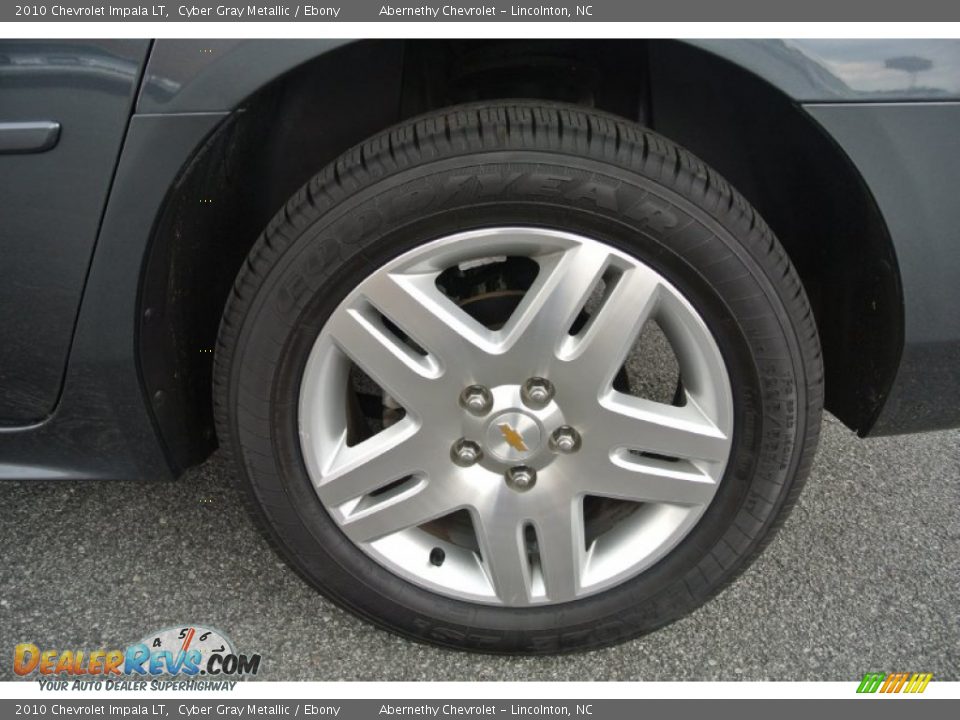 2010 Chevrolet Impala LT Cyber Gray Metallic / Ebony Photo #22
