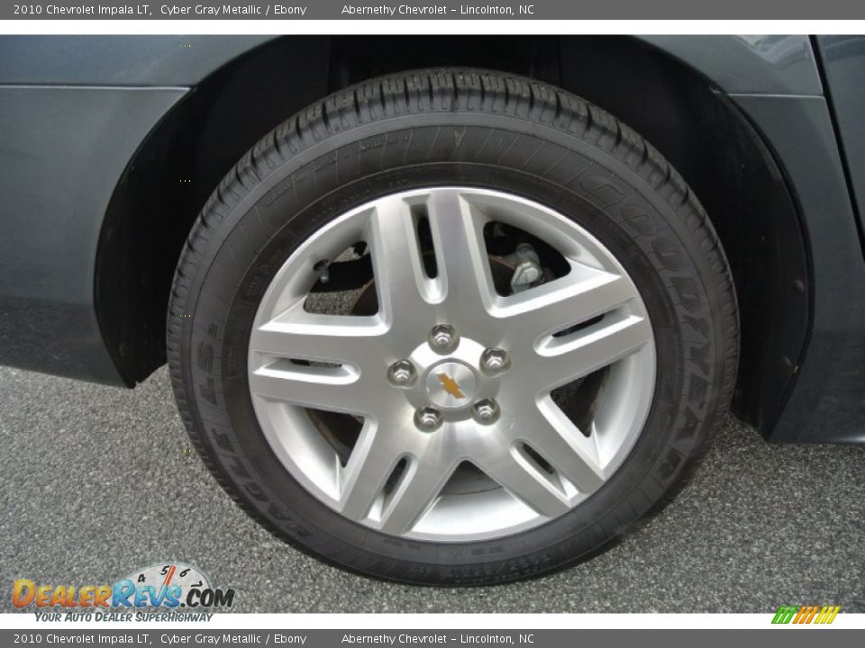 2010 Chevrolet Impala LT Cyber Gray Metallic / Ebony Photo #23