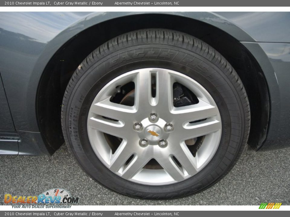 2010 Chevrolet Impala LT Cyber Gray Metallic / Ebony Photo #24