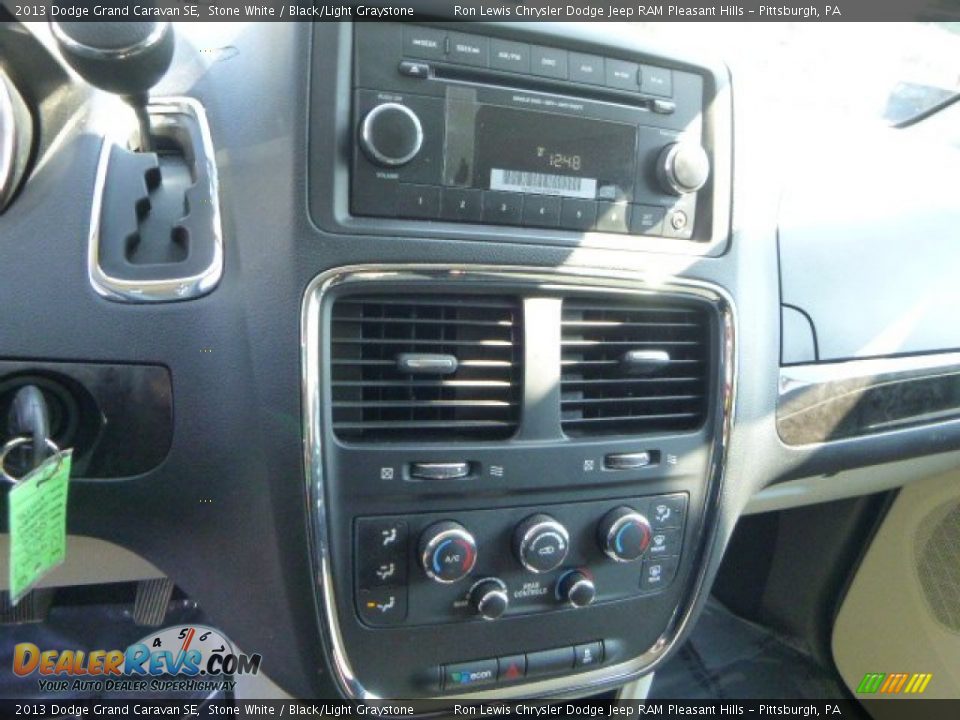 2013 Dodge Grand Caravan SE Stone White / Black/Light Graystone Photo #18