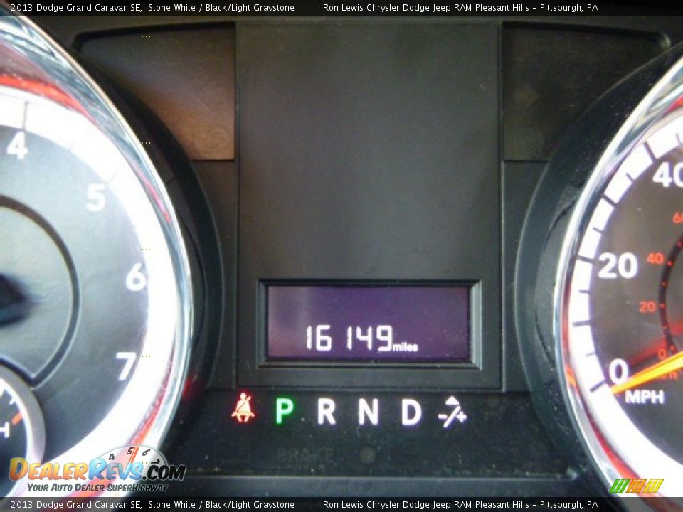2013 Dodge Grand Caravan SE Stone White / Black/Light Graystone Photo #19