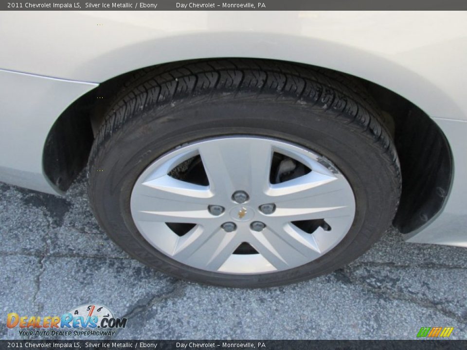 2011 Chevrolet Impala LS Silver Ice Metallic / Ebony Photo #3