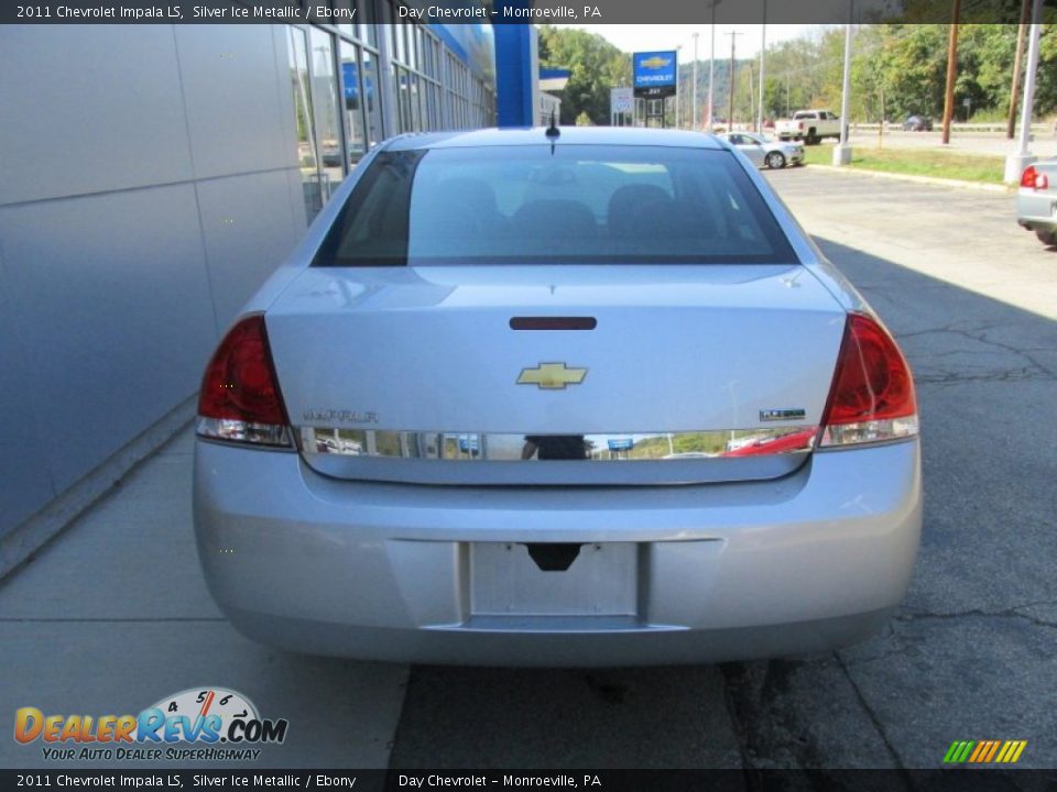 2011 Chevrolet Impala LS Silver Ice Metallic / Ebony Photo #5