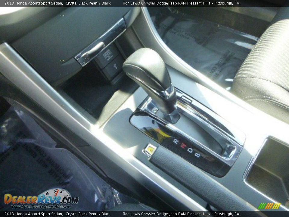 2013 Honda Accord Sport Sedan Crystal Black Pearl / Black Photo #15