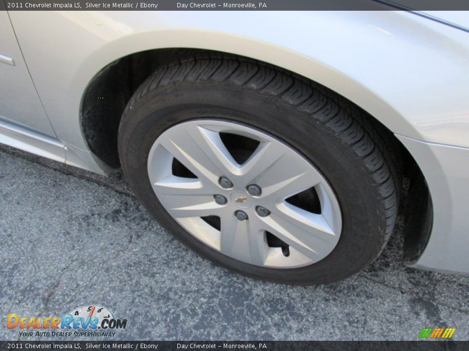 2011 Chevrolet Impala LS Silver Ice Metallic / Ebony Photo #10