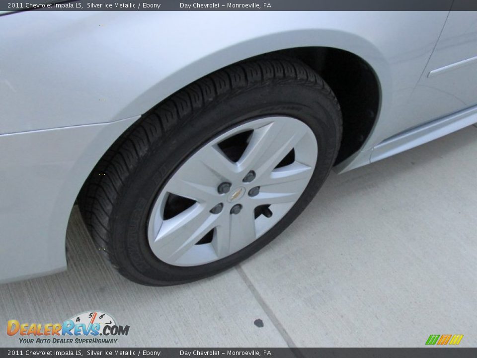 2011 Chevrolet Impala LS Silver Ice Metallic / Ebony Photo #12