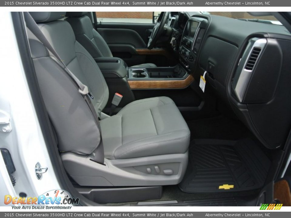 2015 Chevrolet Silverado 3500HD LTZ Crew Cab Dual Rear Wheel 4x4 Summit White / Jet Black/Dark Ash Photo #18