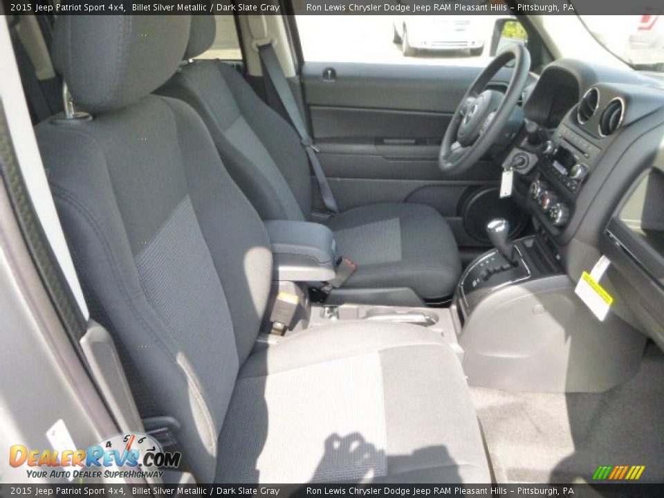 2015 Jeep Patriot Sport 4x4 Billet Silver Metallic / Dark Slate Gray Photo #10