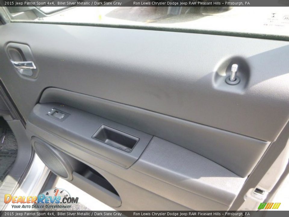 2015 Jeep Patriot Sport 4x4 Billet Silver Metallic / Dark Slate Gray Photo #12