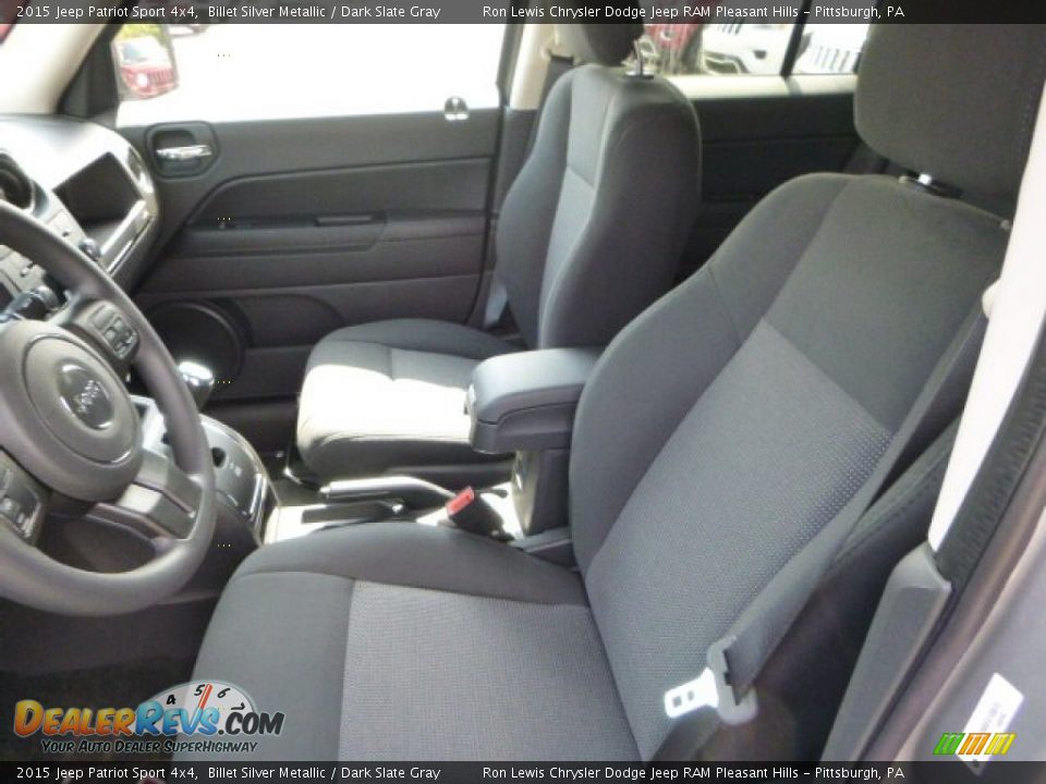 2015 Jeep Patriot Sport 4x4 Billet Silver Metallic / Dark Slate Gray Photo #14