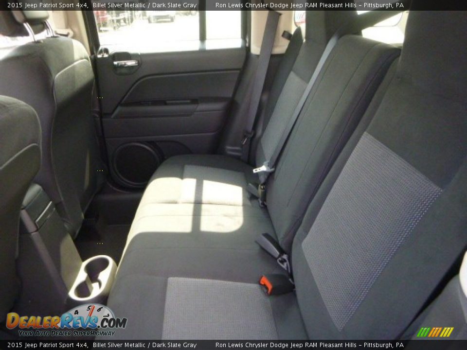 2015 Jeep Patriot Sport 4x4 Billet Silver Metallic / Dark Slate Gray Photo #15