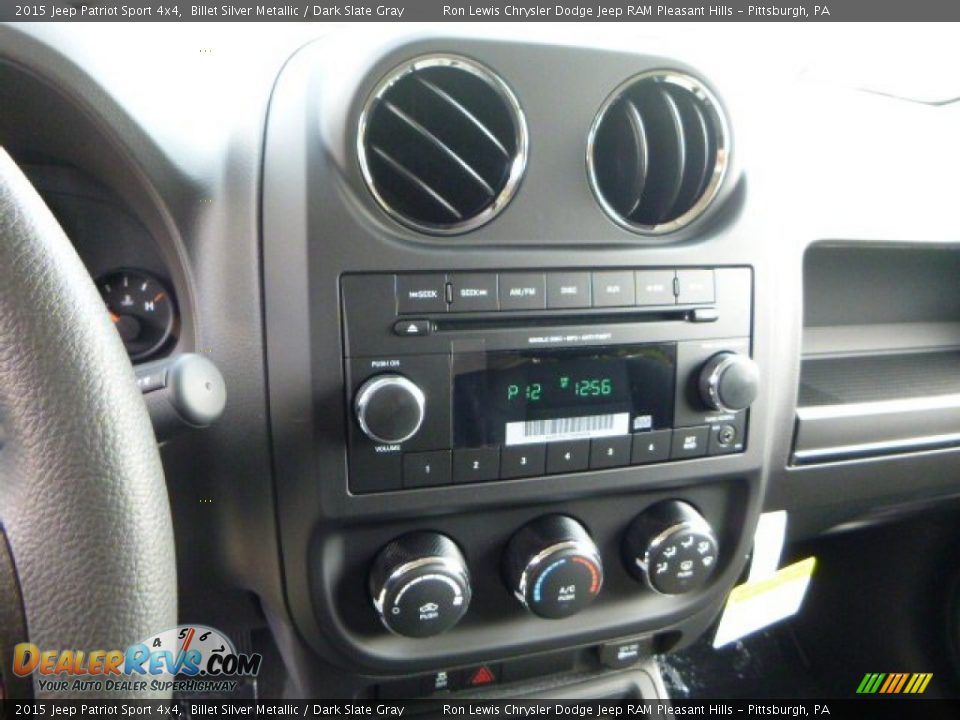 2015 Jeep Patriot Sport 4x4 Billet Silver Metallic / Dark Slate Gray Photo #19