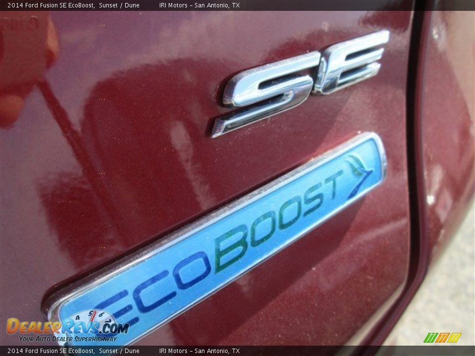 2014 Ford Fusion SE EcoBoost Sunset / Dune Photo #6
