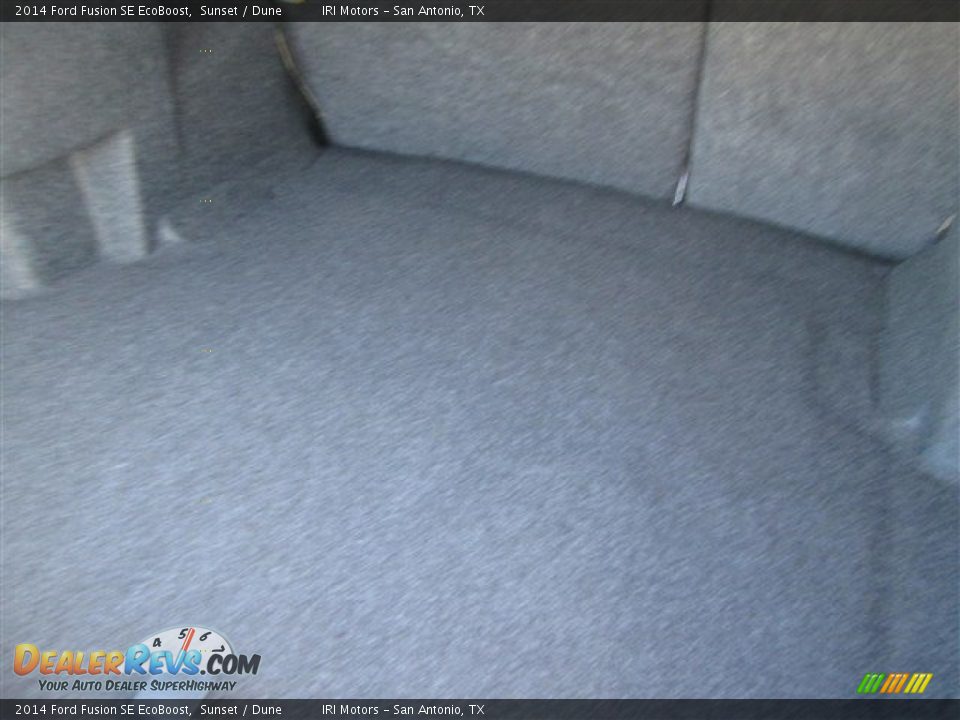 2014 Ford Fusion SE EcoBoost Sunset / Dune Photo #12