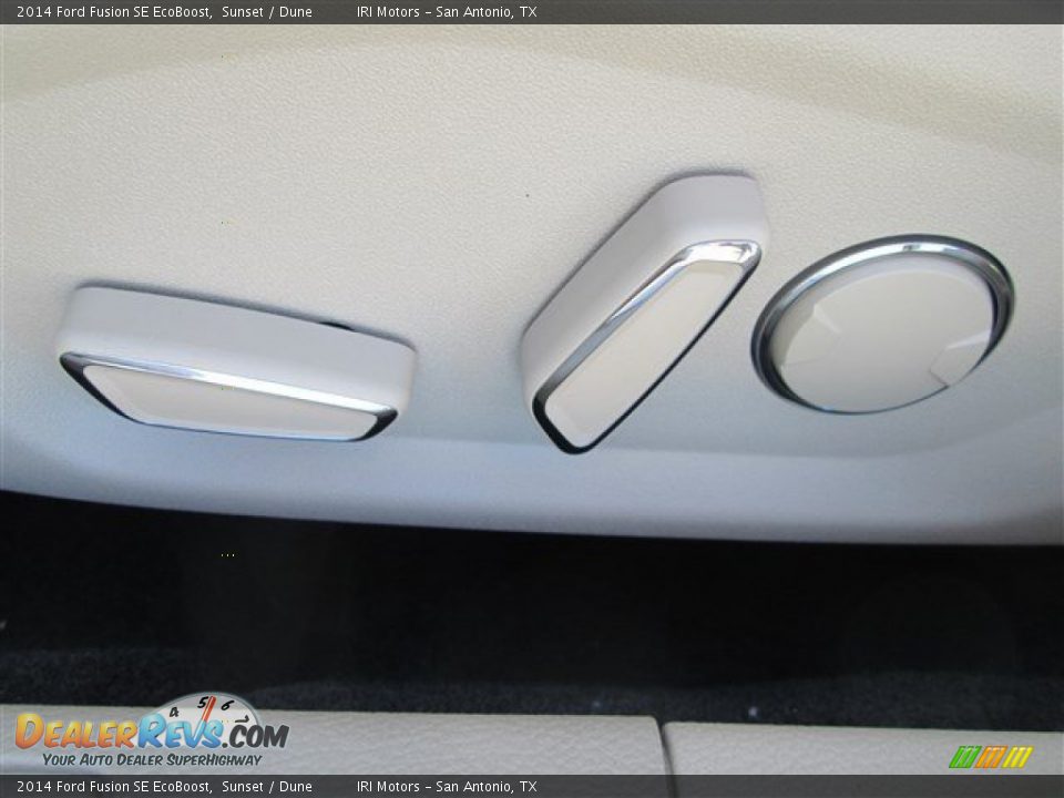 2014 Ford Fusion SE EcoBoost Sunset / Dune Photo #14