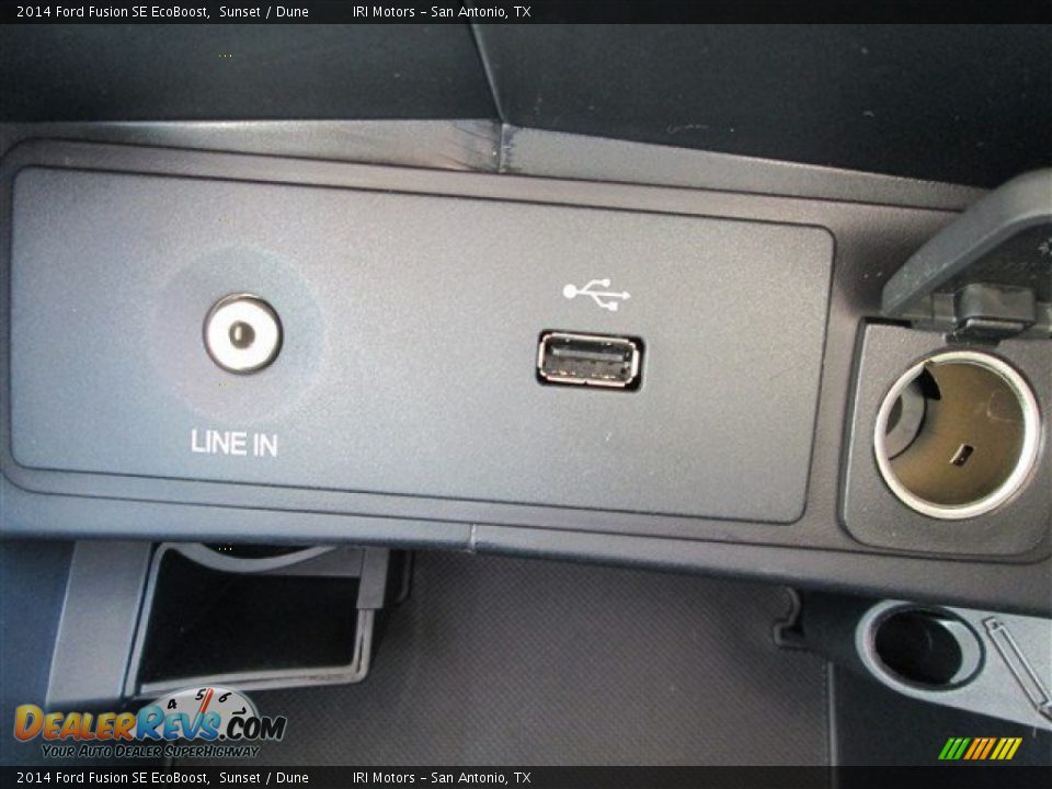 2014 Ford Fusion SE EcoBoost Sunset / Dune Photo #15