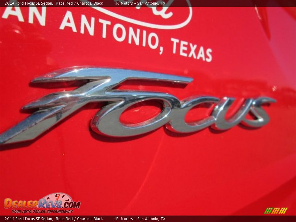 2014 Ford Focus SE Sedan Race Red / Charcoal Black Photo #6