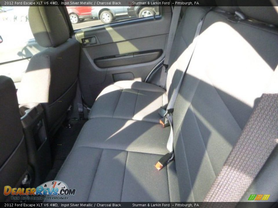 2012 Ford Escape XLT V6 4WD Ingot Silver Metallic / Charcoal Black Photo #9