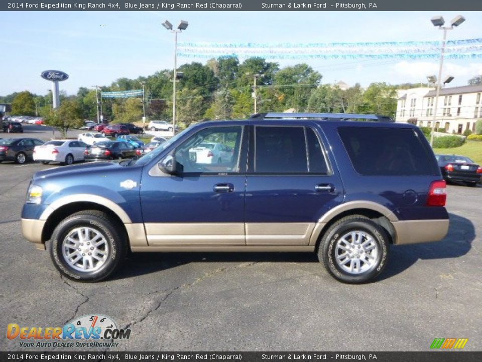 Blue Jeans 2014 Ford Expedition King Ranch 4x4 Photo #4