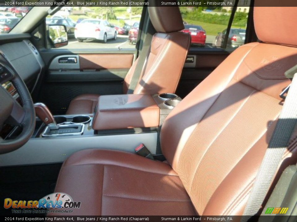 Front Seat of 2014 Ford Expedition King Ranch 4x4 Photo #8